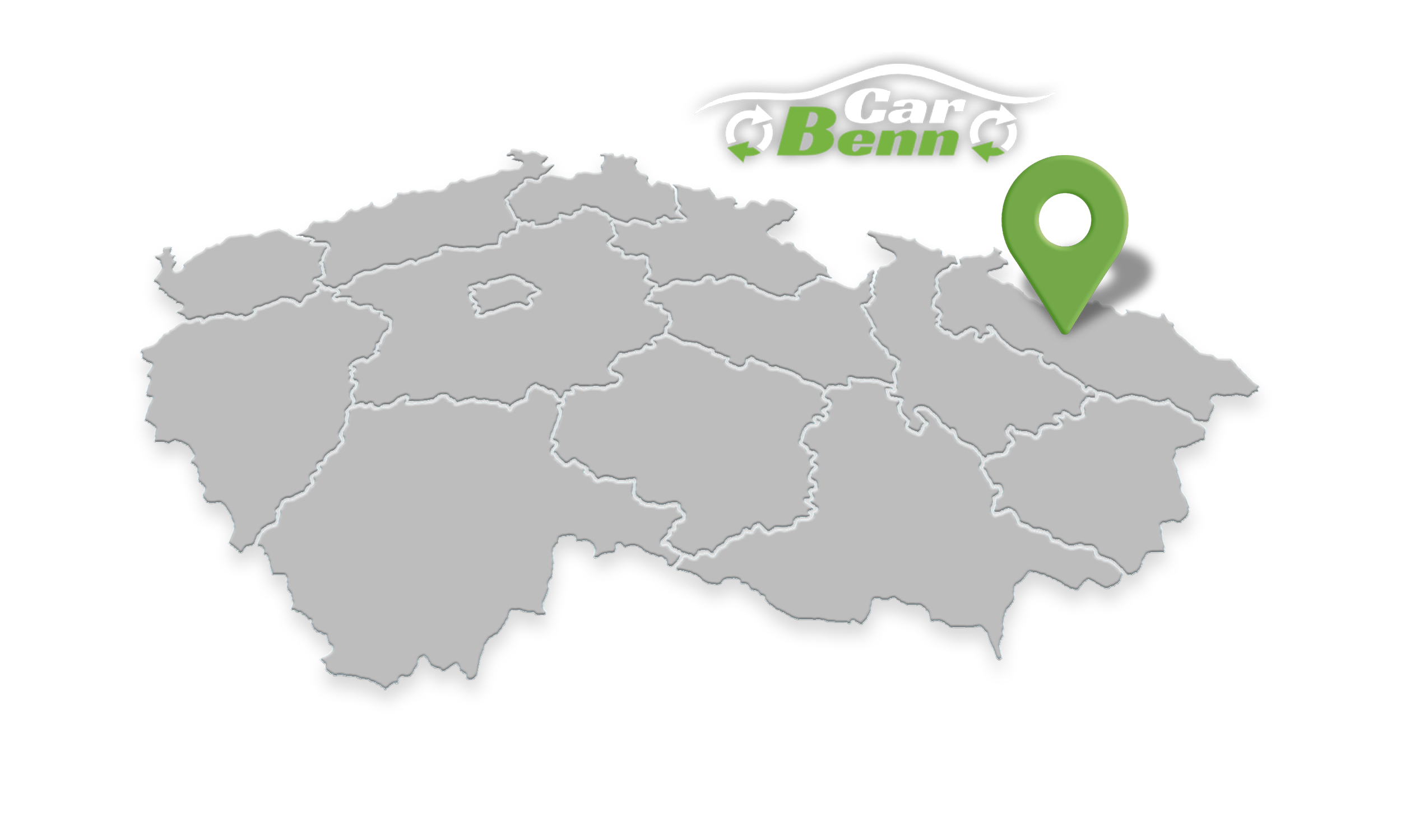 mapa - Benncar.cz